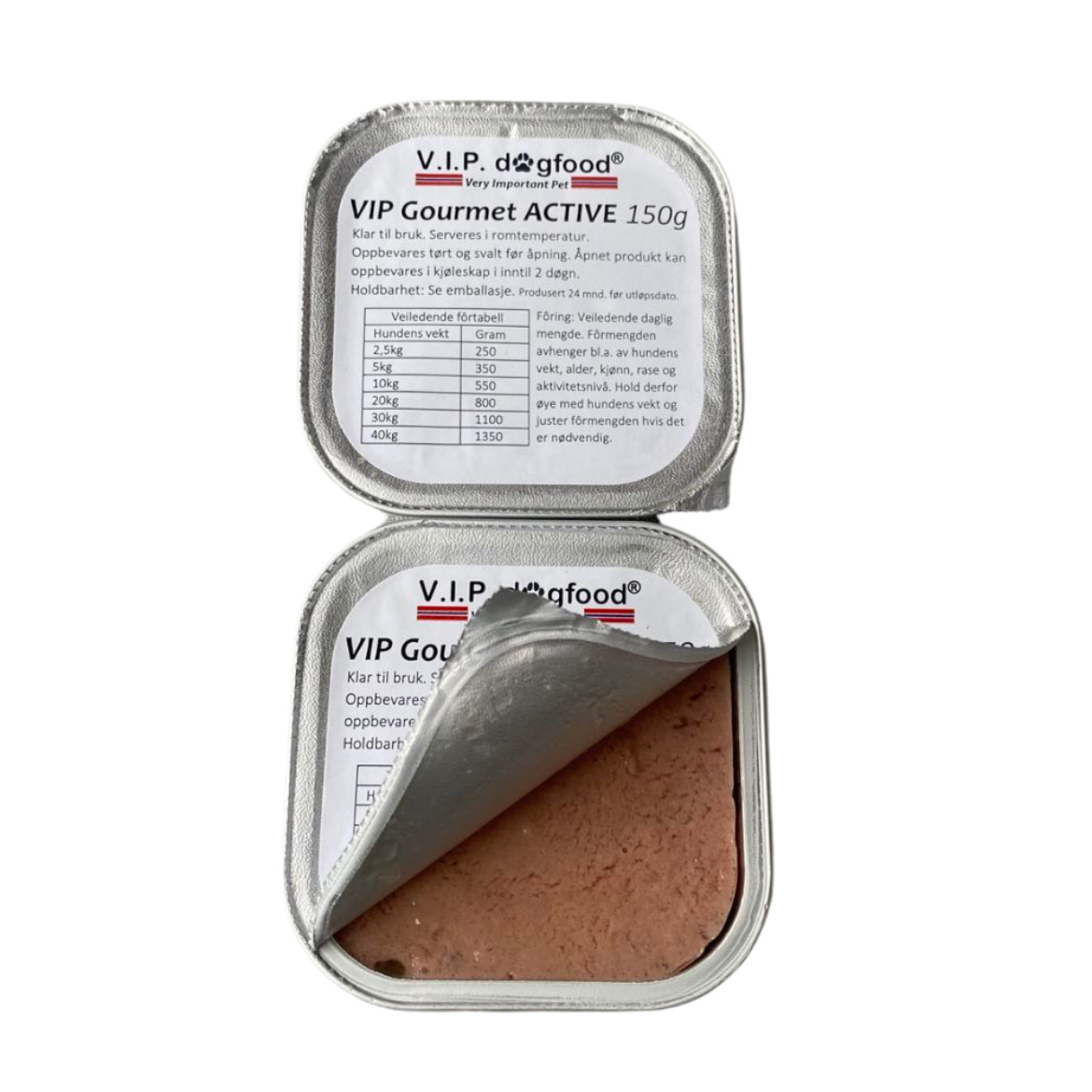 Bilde av VIP Dogwear Gourmet ACTIVE 150g 